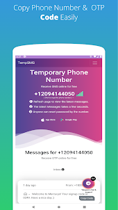 Temp SMS - Temporary Numbers
