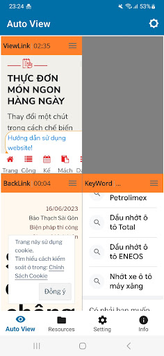 Android application Traffic Exchange iClick screenshort