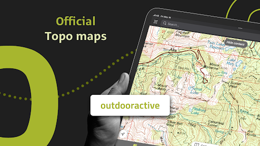 Screenshot of Outdooractive. Hike and Ride