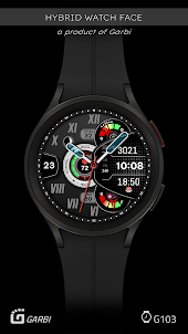 Garbi 103: Colorful Watch Face