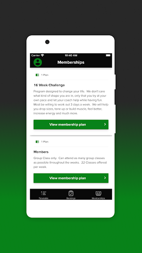 FitSpirit Fitness Screen 3
