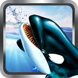 Killer Blue Orca Whale Attack Sim 3D: Whale game icon