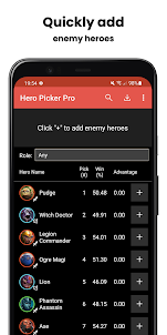 Hero Picker Pro for Dota 2