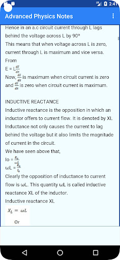 Advanced Physics (A Level) Screen 3