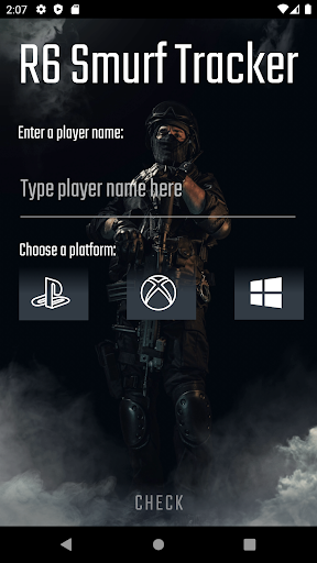 Android application R6 Smurf Detector PRO screenshort