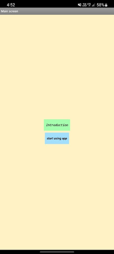Android application Therapist Bot screenshort