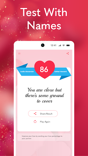 Love Tester - Calculate Love Percentage