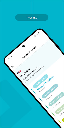 OrbitRemit Money Transfer Screen 2