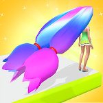 Cover Image of Download Hair Run - Makeover Rush Challenge 0.3 APK
