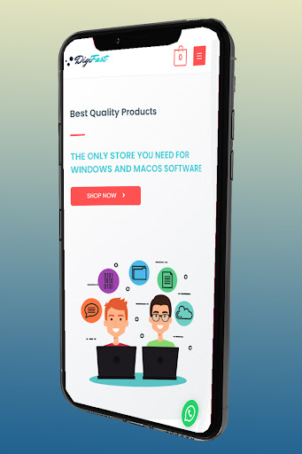 Android application Digifast App screenshort