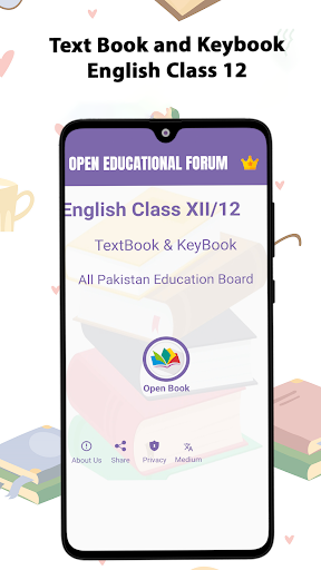 Android application Key & Textbook English 12 screenshort