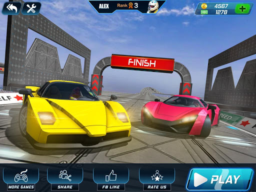 Ramp Car Gear Racing 3D: New Car Game 2021 screenshots 7