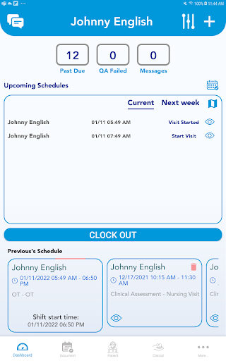 Android application Billiyo Clinical screenshort