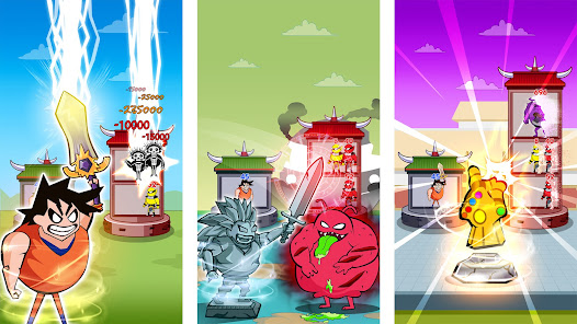 Captura de Pantalla 7 Stick Hero Wars: Dragon Tower android