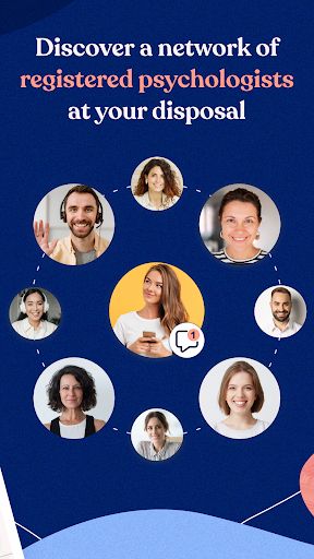 Screenshot of Online therapy, emotional help