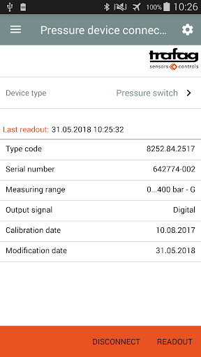 Sensor Master Communicator Screen 3