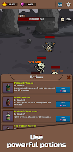 Captura 5 Tap Dungeon: RPG Idle Clicker android
