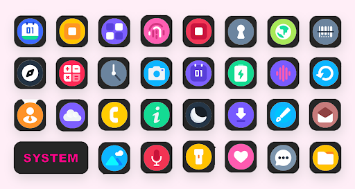 Fiozi Icon Pack Dark