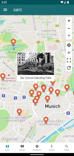 Android application MunichArtToGo screenshort
