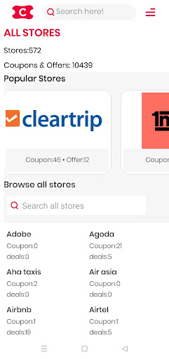 CouponsWala Screen 2