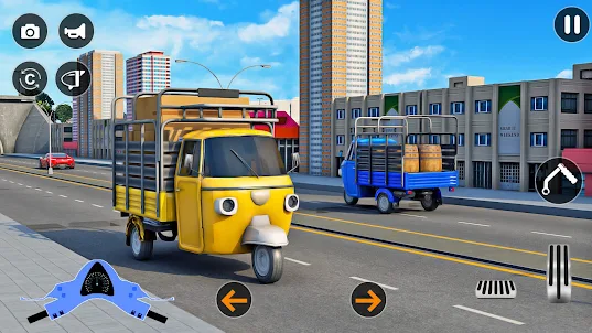 City Tuk Tuk Rickshaw Games 3D