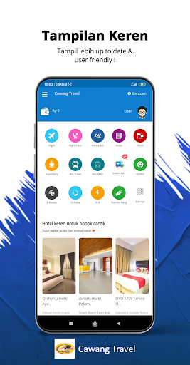 Android application Cawang Travel screenshort