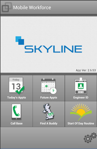 Android application Skyline MWA screenshort