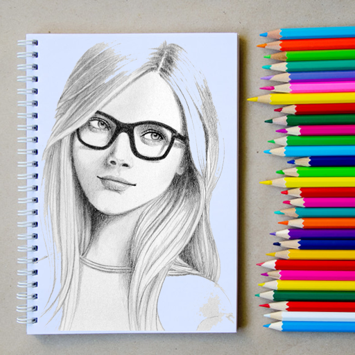 How to Draw Realistic Person with Pencil - التطبيقات على Google Play