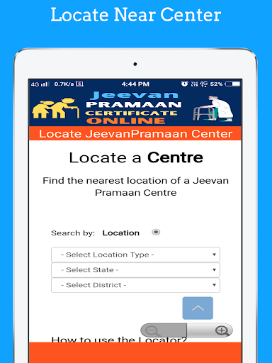 Digital Life Certificate Reg