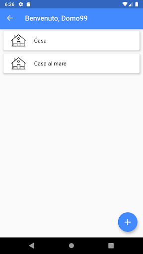 Android application Domo99 screenshort