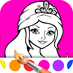 Desenhos para colorir, desenhar e pintar : Desenhos de boneca para colorir,  princesas