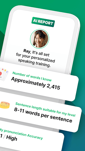 Plang: AI English Speaking Screen 2