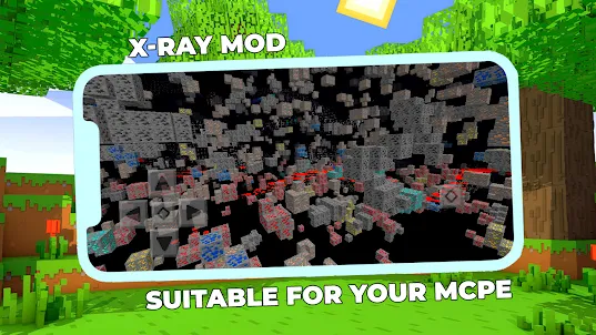 X Ray Mod for Minecraft PE