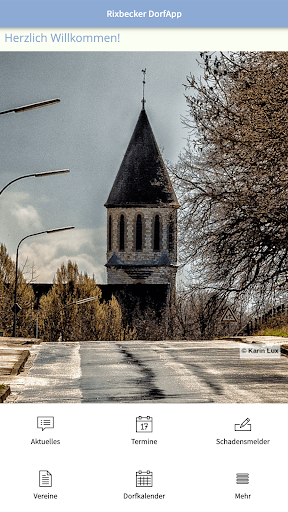 Android application Rixbecker DorfApp screenshort