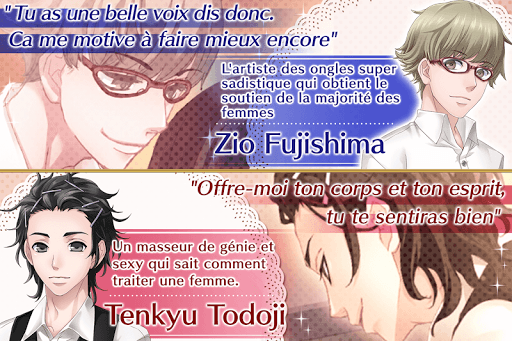 Code Triche Caresses dangereuses: jeux d'amour Otome games APK MOD (Astuce) screenshots 6