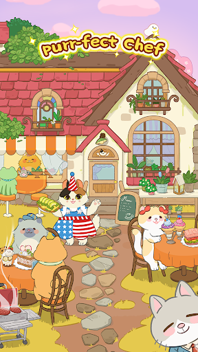 Android application Purr-fect Chef: Cats Can Cook screenshort