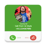 Call From A J Styles Prank,Fake Call Simulator icon