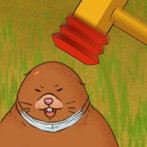 마스크 안 쓴 두더지 잡기