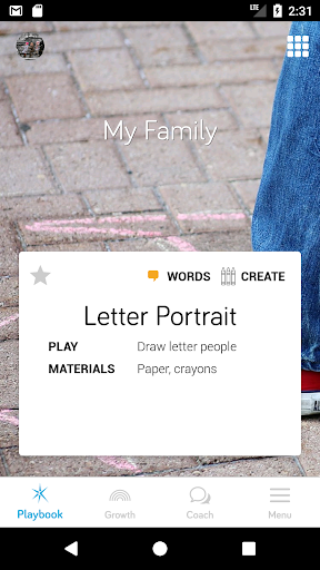 Aperçu de l'application