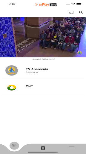 Android application OnePlay TV screenshort
