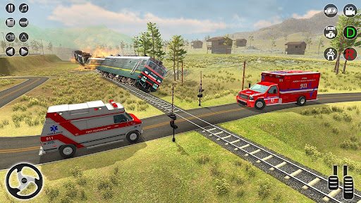 Hospital Ambulance Driver Game