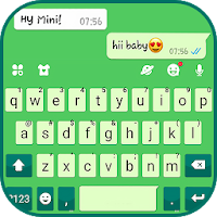 Тема для клавиатуры Chatting Messenger