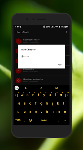 StudyMate Screen 2