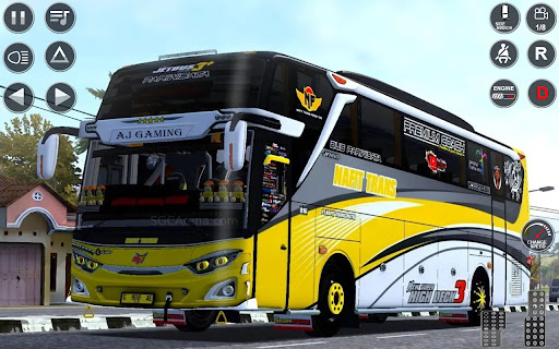 Euro Coach Bus Games Simulator