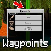 Waypoints Mod for Minecraft PE