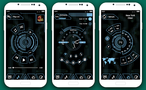 Captura de Pantalla 2 Posh Launcher 2 - AppLock android