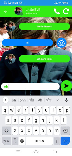 Little Evil Calling You Prank