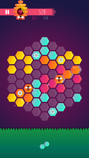 Android application Buzzz Blocks Puzzle screenshort