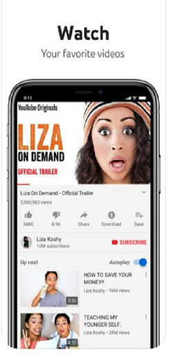 Android application TP Video screenshort