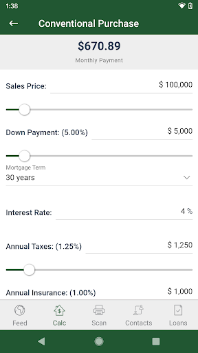 BOE Borrower Tools Screen 3